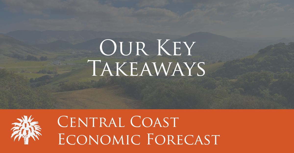 central coast economic forecast