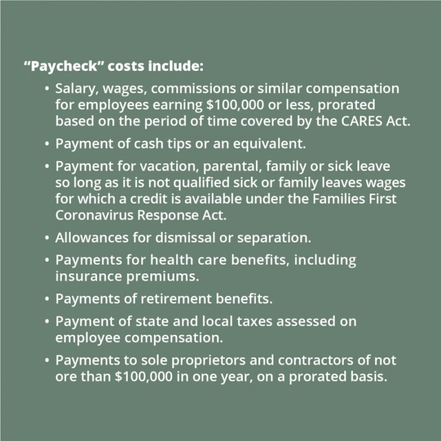 Definition of paycheck costs